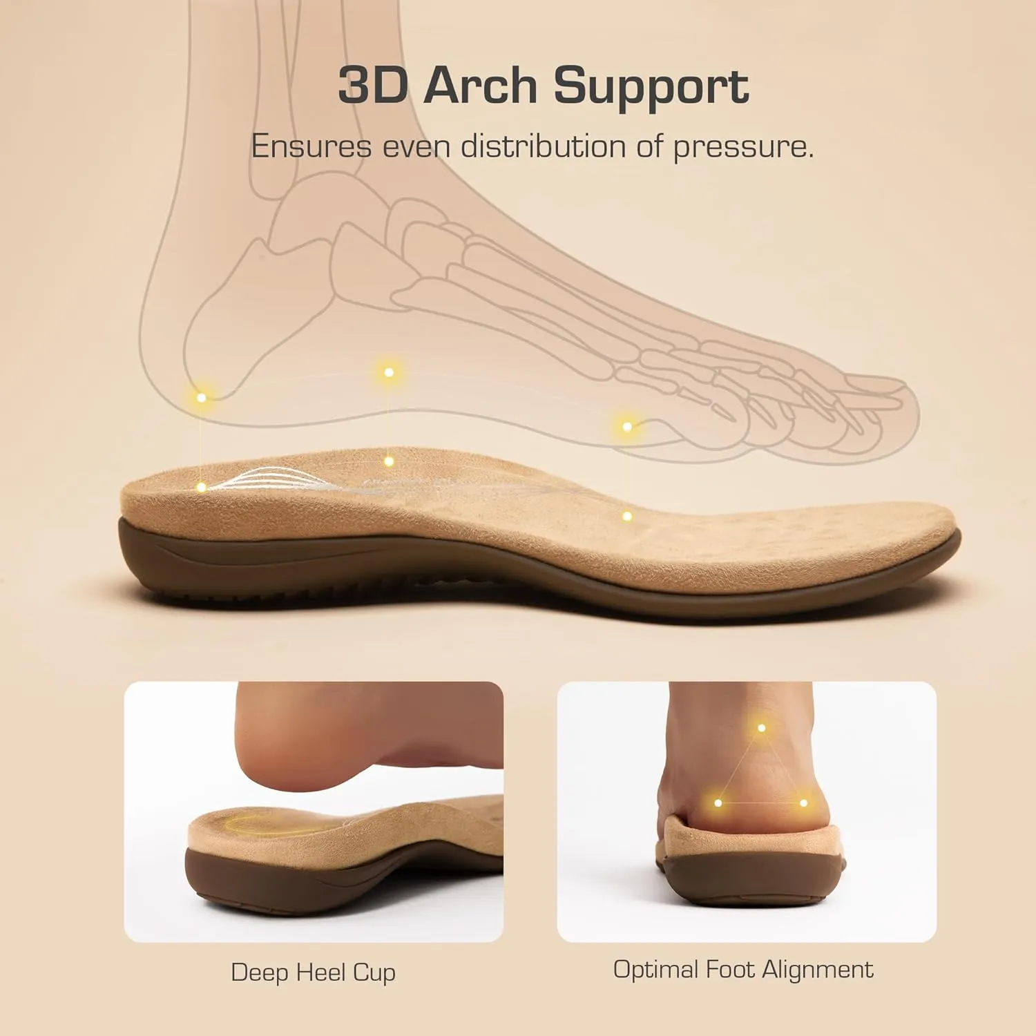 DREAM PAIRS Women's Arch Support Flip Flops Comfortable Dressy Orthopedic Thong Sandals Slides with Bow for Walking Summer Vacation