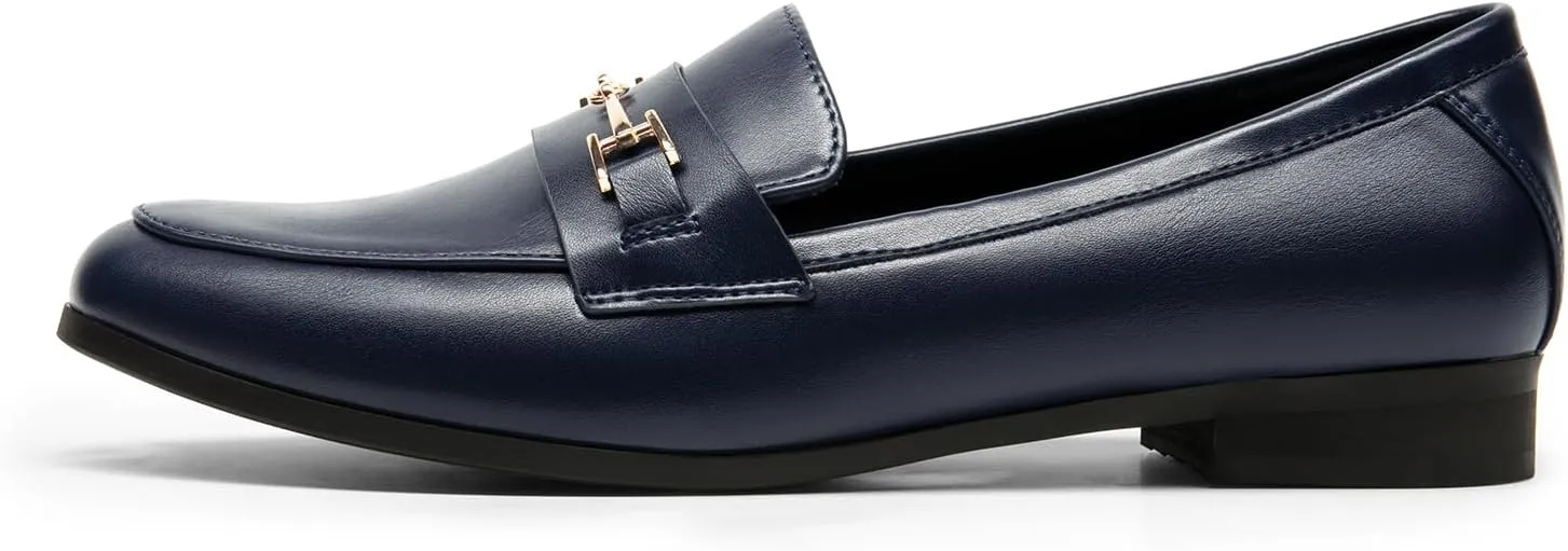 DREAM PAIRS Women's Loafers Penny Loafers Fashion Comfortable Flats Dressy Shoes