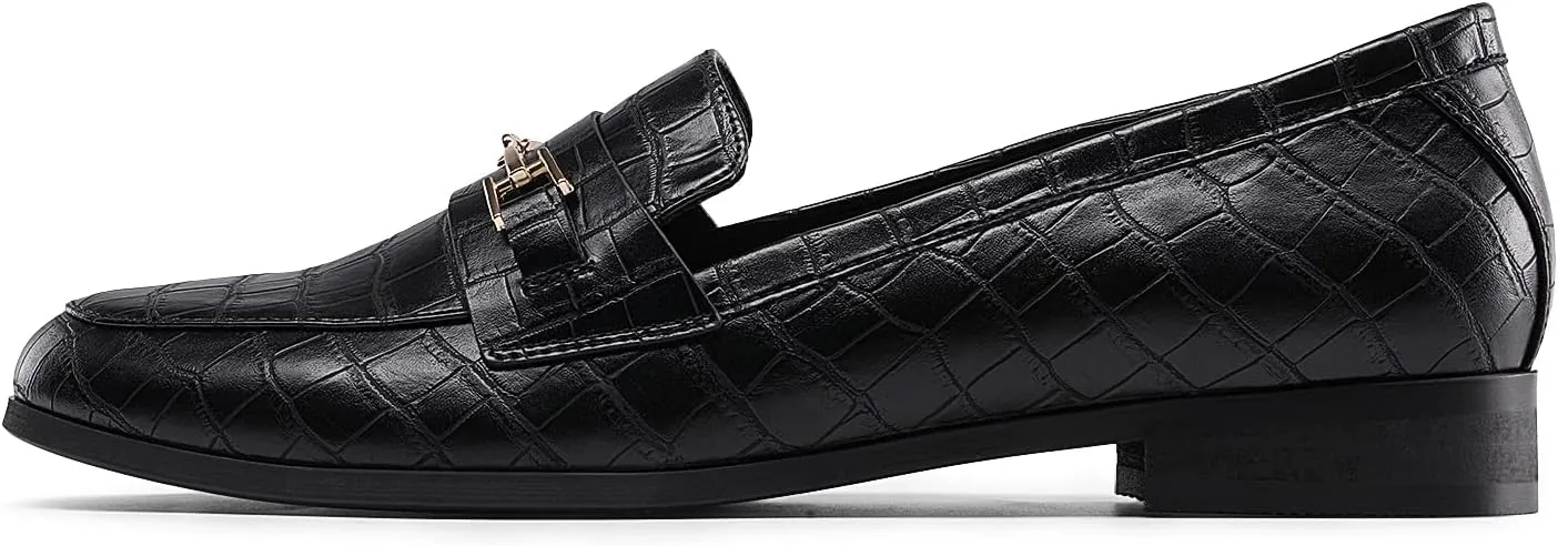 DREAM PAIRS Women's Loafers Penny Loafers Fashion Comfortable Flats Dressy Shoes