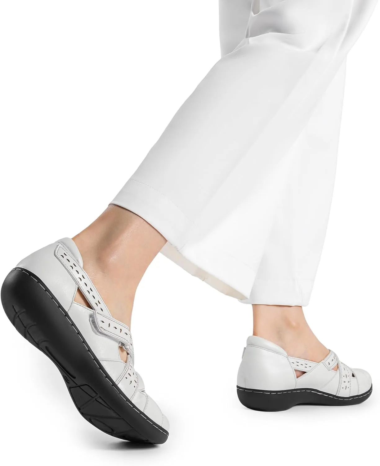 DREAM PAIRS Women's Loafers Slip On Comfortable Casual Walking Flats Work Shoes Closed Toe Sandals