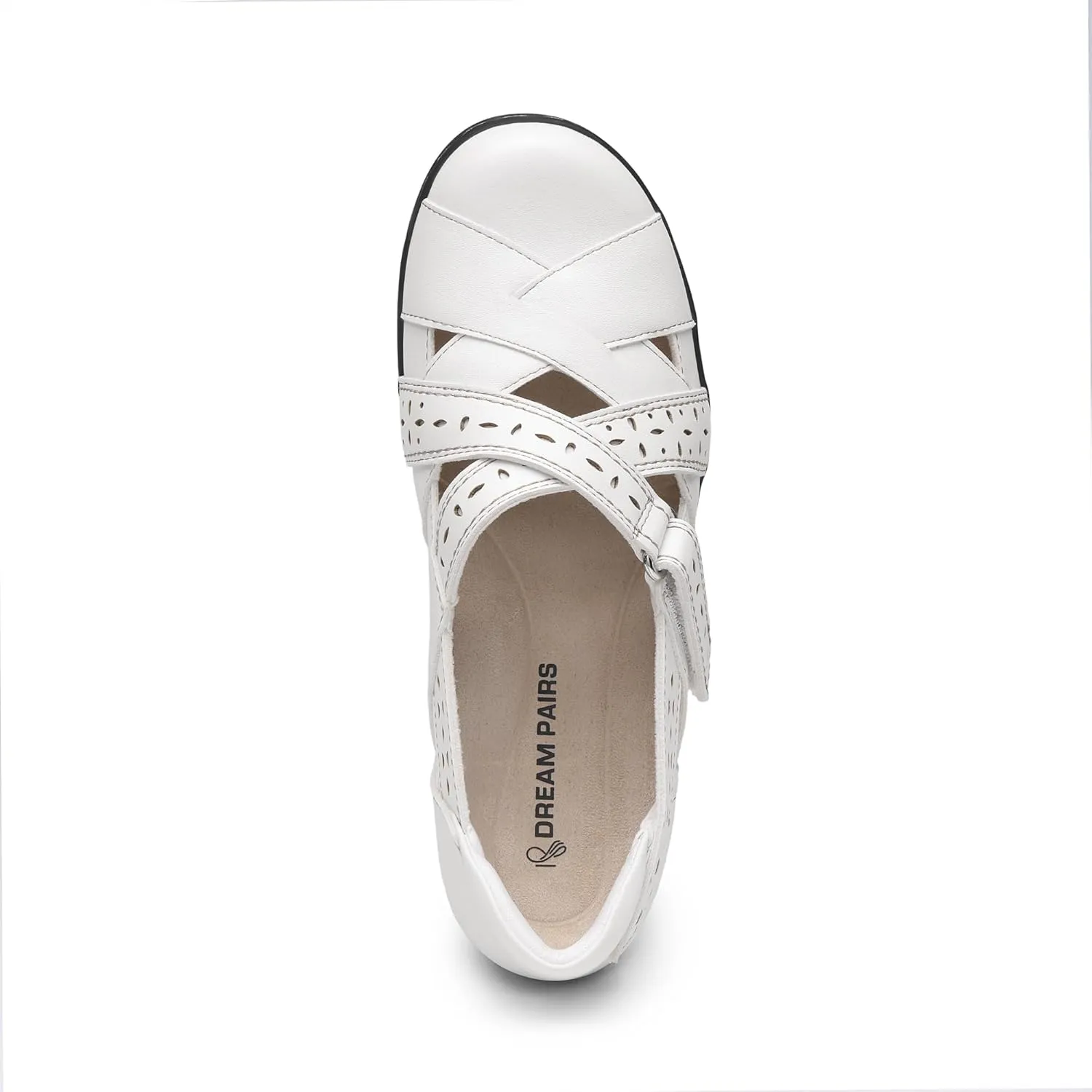 DREAM PAIRS Women's Loafers Slip On Comfortable Casual Walking Flats Work Shoes Closed Toe Sandals