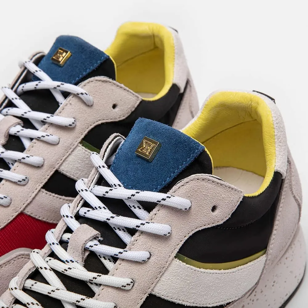ELHANN.H The SJ Sneakers Combines Simple Lines with a Dynamic Style.