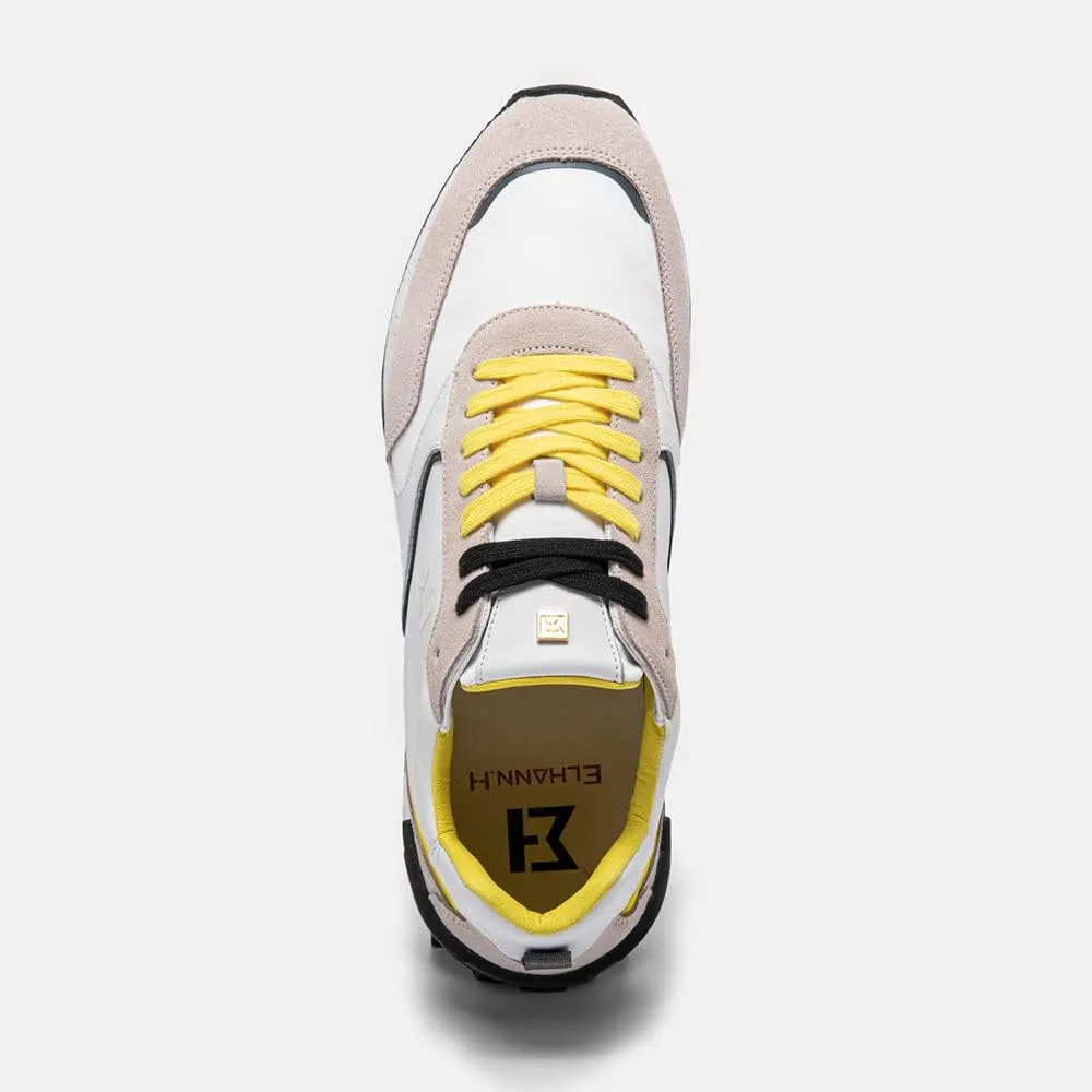 ELHANN.H The SJ Sneakers Combines Simple Lines with a Dynamic Style.