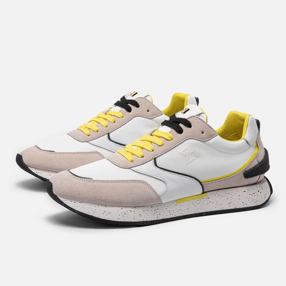 ELHANN.H The SJ Sneakers Combines Simple Lines with a Dynamic Style.