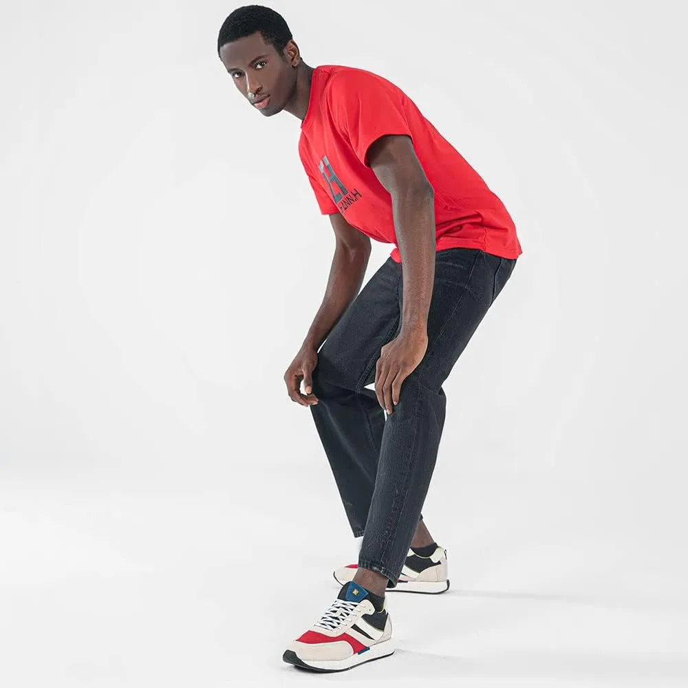 ELHANN.H The SJ Sneakers Combines Simple Lines with a Dynamic Style.