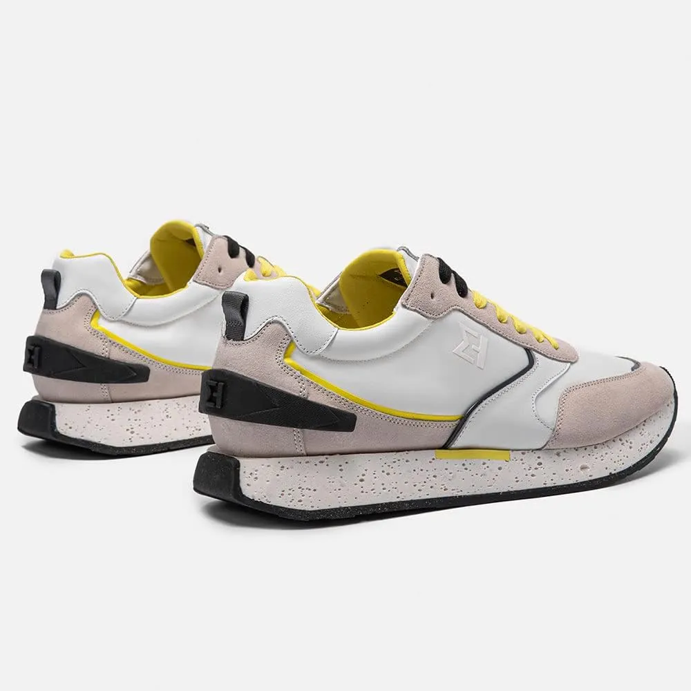 ELHANN.H The SJ Sneakers Combines Simple Lines with a Dynamic Style.