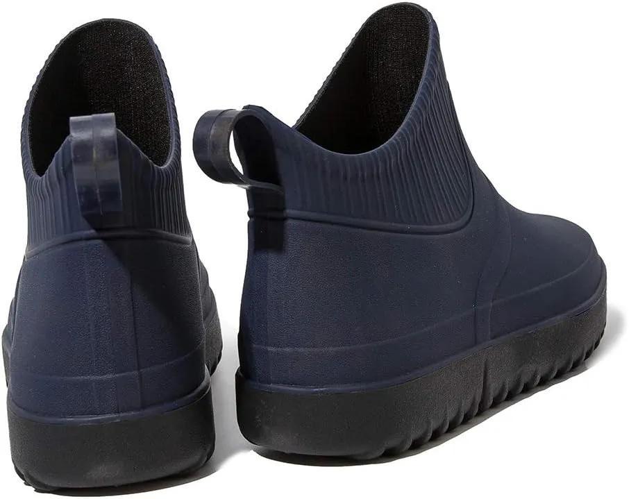 Enelauge Men's Outdoor Waterproof Rain Short Ankle Boots Nonslip Rubber Rain Car Wash Footwear Garden Shoes