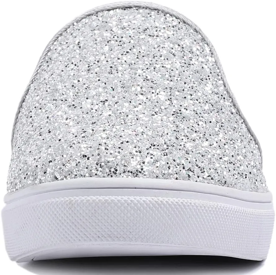 FEVERSOLE Women's Sport Mules Slip On Loafers Fashion Backless Sneakers
