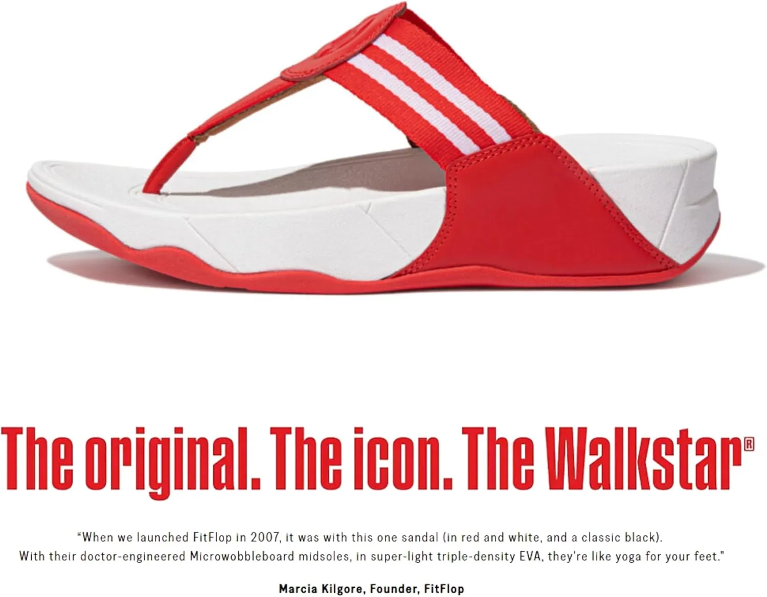 FitFlop Walkstar Toe Post Sandals