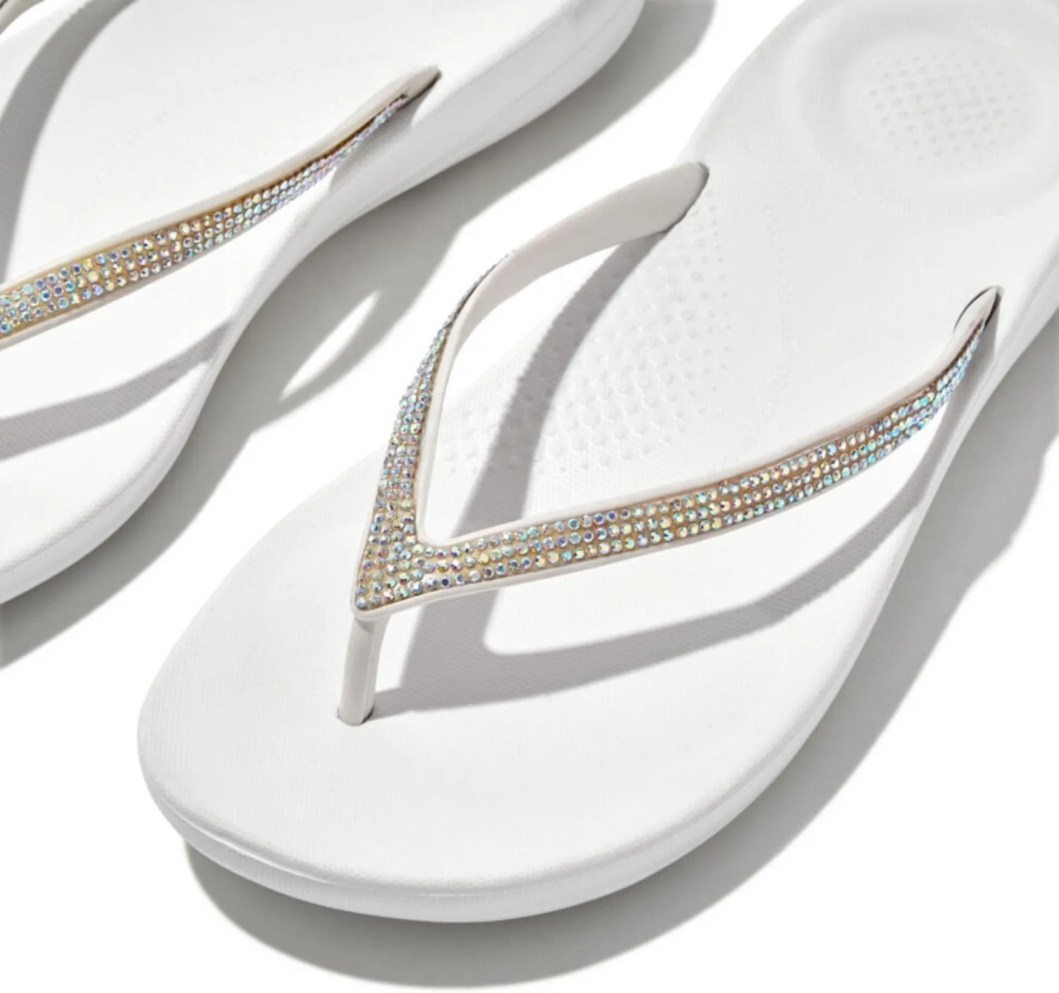 FitFlop Women's Iqushion Sparkle Flip-Flops