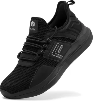 FitVille Mens Wide Sneakers Road Running Shoes Athletic Shoes with Wide Toe Box - Fresh Core