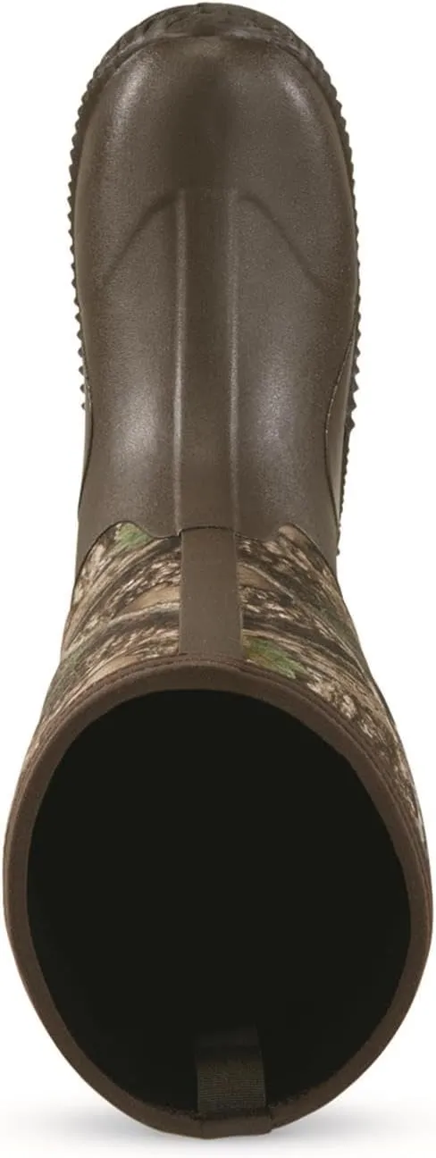 Guide Gear Men’s High Camo Bogger Rubber Boots, Waterproof Rain Hunting Shoes