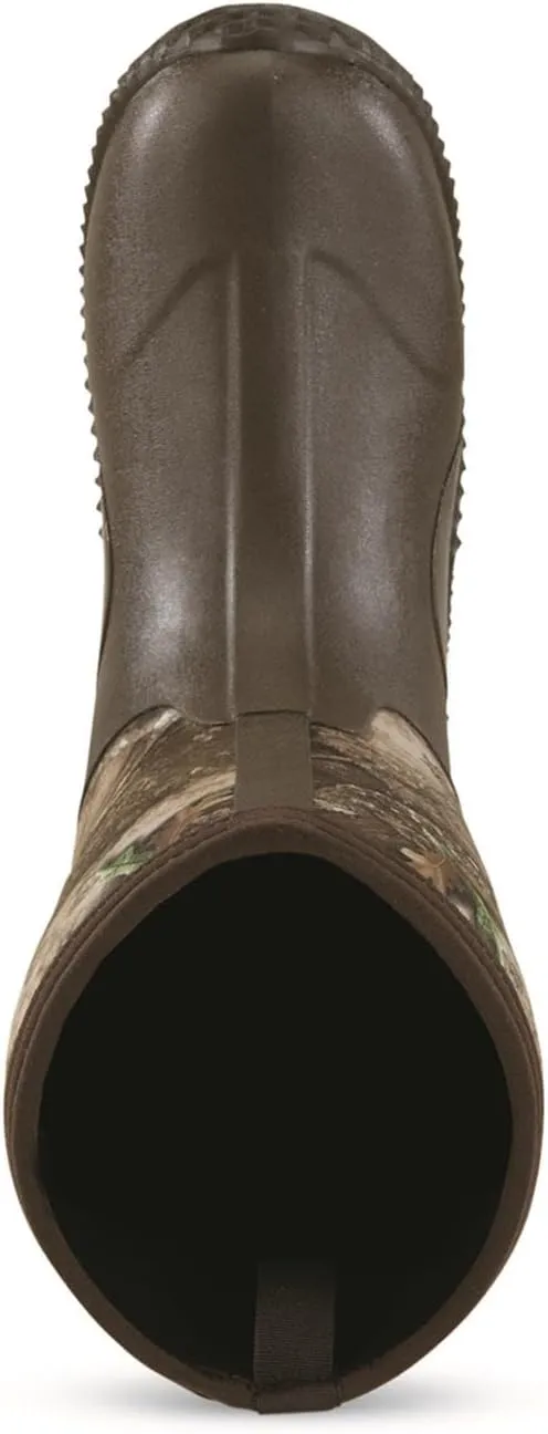 Guide Gear Men’s Mid Camo Bogger Rubber Boots Waterproof Rain Hunting Shoes