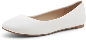 Herstyle Ever Memory Women's Ballet Flats Dressy Flat Shoes Almond Toe Ballerina Comfortable Slip-On Casual Flats for Daily Wear Work Office and Party
