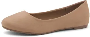 Herstyle Ever Memory Women's Ballet Flats Dressy Flat Shoes Almond Toe Ballerina Comfortable Slip-On Casual Flats for Daily Wear Work Office and Party