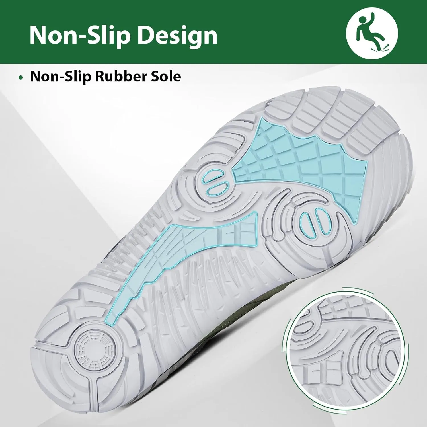 Hike Winter Barefoot Shoes Women Men, Winter Snow Boots Minimalist Suede Slouchy Shoes Waterproof & Wide Toe Box & Non-Slip Running Walking Boots Sneakers
