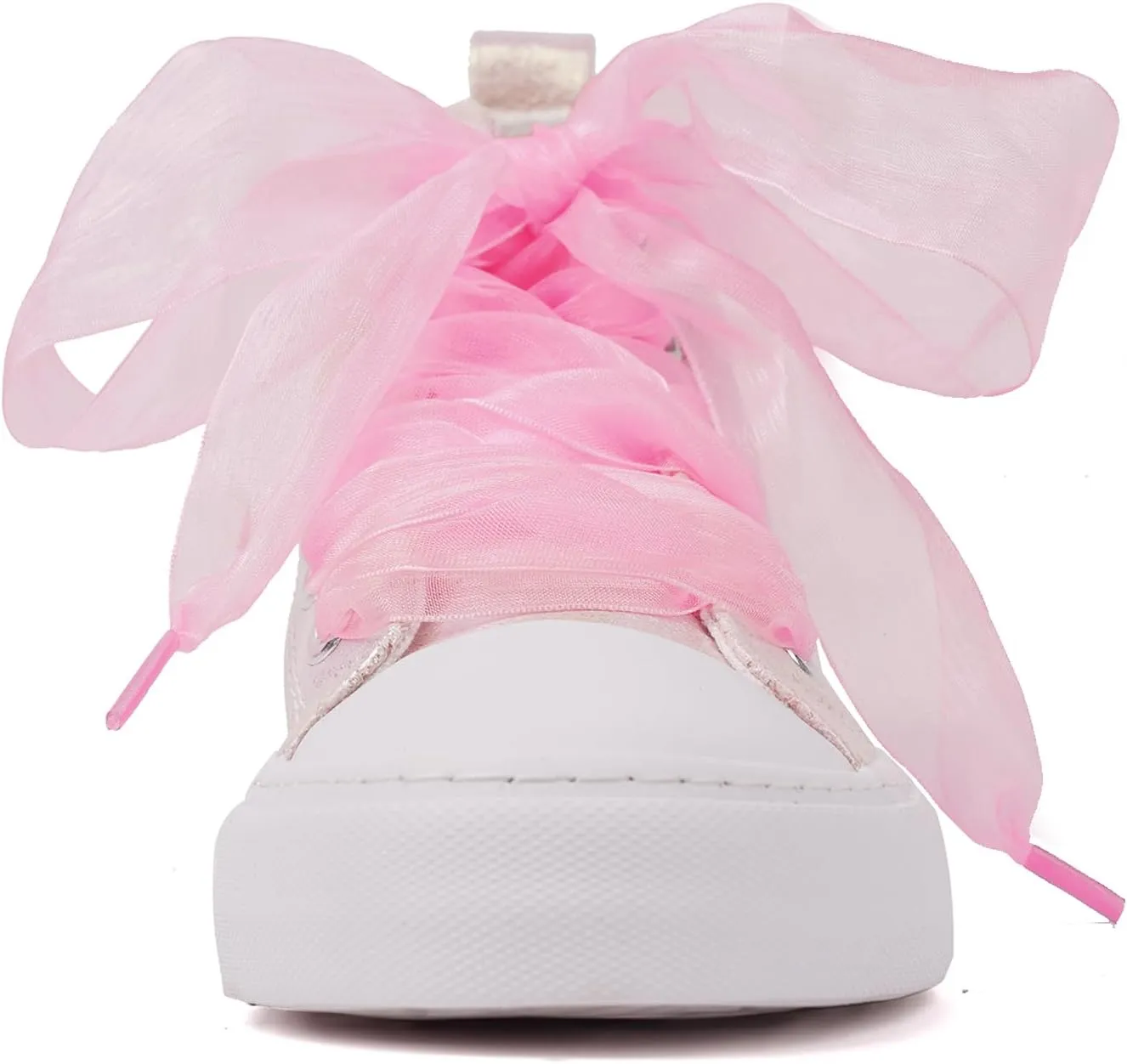 HugRain Toddler Girls Kids Sparkle Fashion Outdoor Walking Sneakers