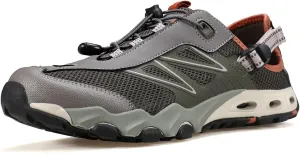 HUMTTO Water Shoes Men, Quick Dry Outdoor Sports Barefoot Shoes Non-Slip Aqua Hiking Sandals for Summer Swimming, Surfing, Kayaking, Diving – Pool, Beach, Lake & River