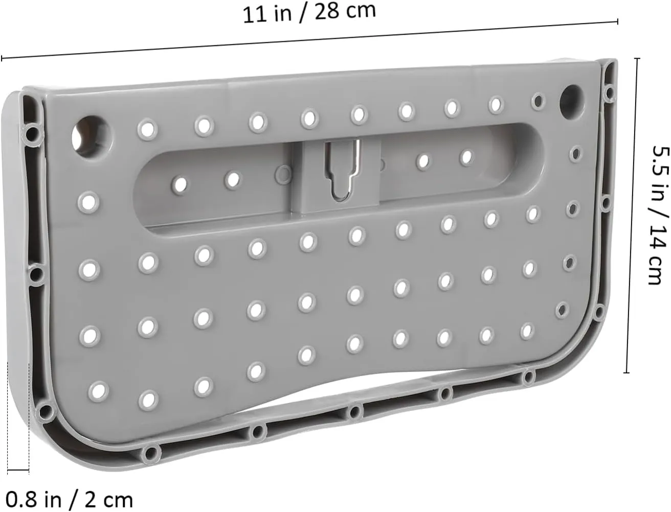 iplusmile 2Pcs RV Shoe Storage Racks - Wall Mounted Foldable Camper Shoe Organizer Shelf - Space-Saving Various Footwear Holder Essential Accessories for Travel Trailers