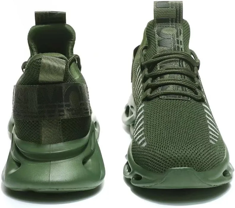 Jakcuz Women's Lace Up Walking Shoes Breathable Ultra Lightweight Sport Casual Ladies Girls Fashion Platform Sneakers