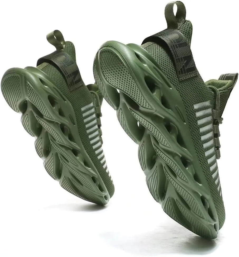 Jakcuz Women's Lace Up Walking Shoes Breathable Ultra Lightweight Sport Casual Ladies Girls Fashion Platform Sneakers