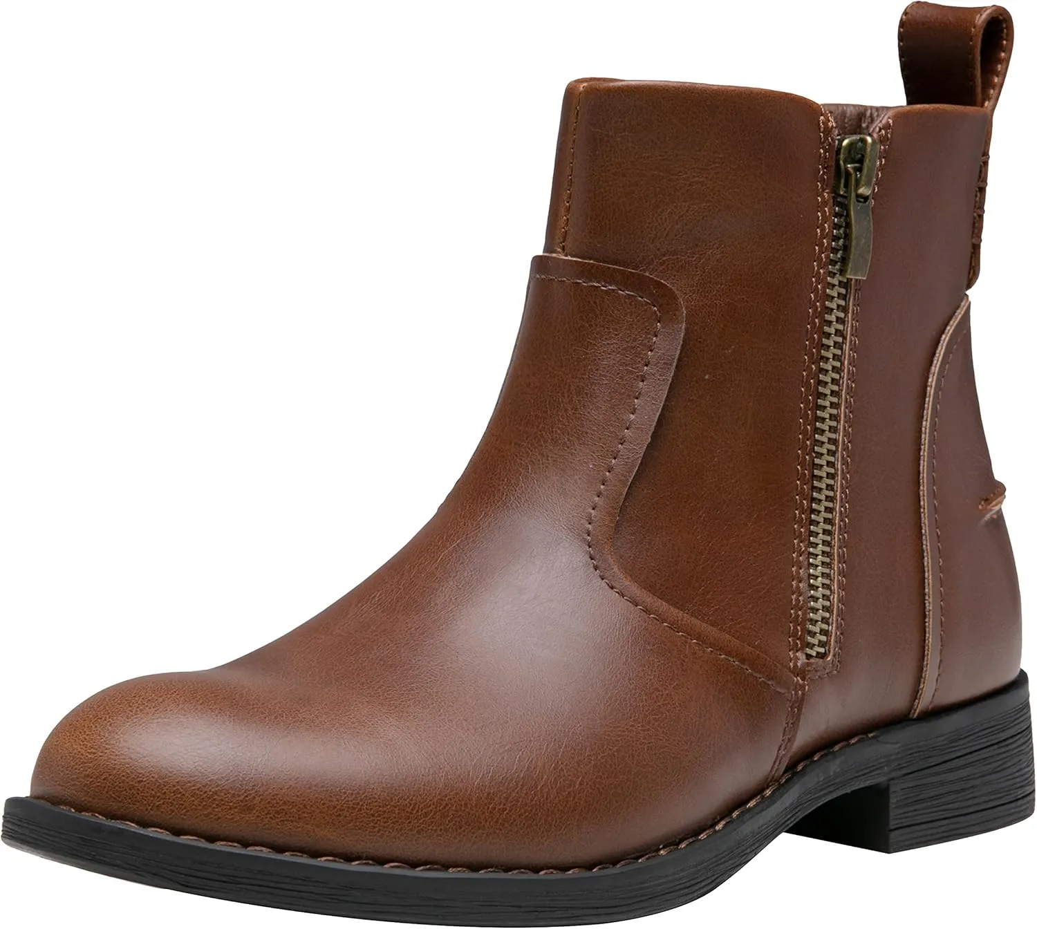 Jeossy Women's 9008 Ankle Boots Zipper Casual Fall Short Booties for Women