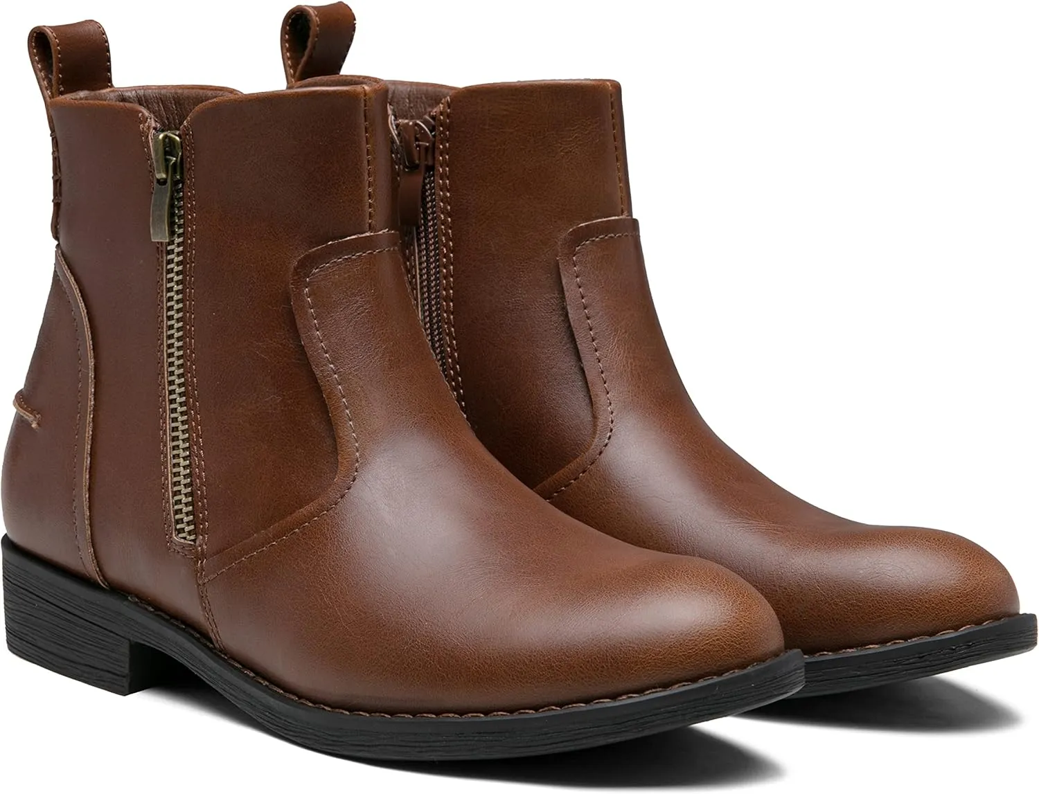 Jeossy Women's 9008 Ankle Boots Zipper Casual Fall Short Booties for Women