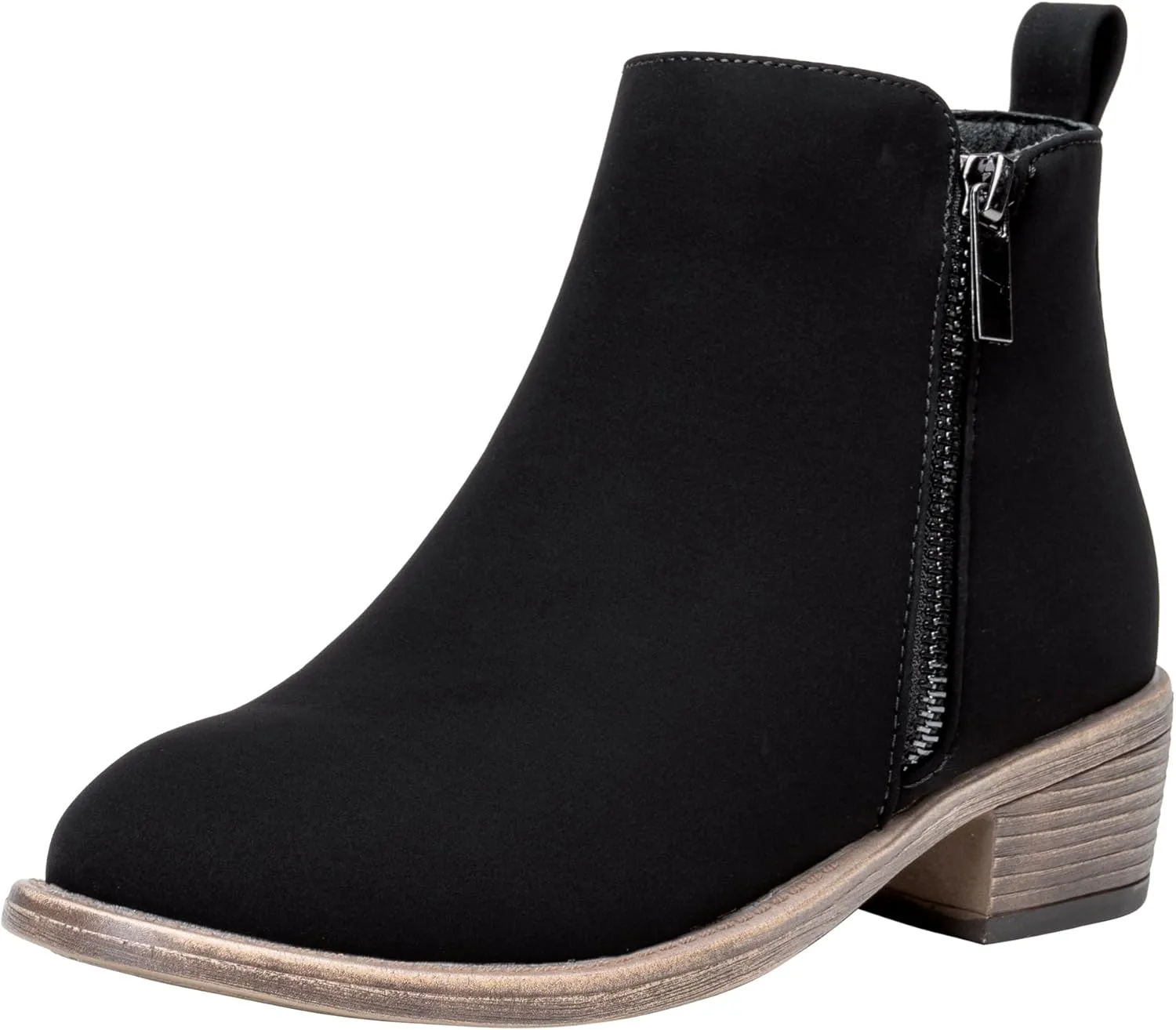 Jeossy Women's Ankle Boots, Classic Low Heeled Short Booties, Casual Comfortable Boots