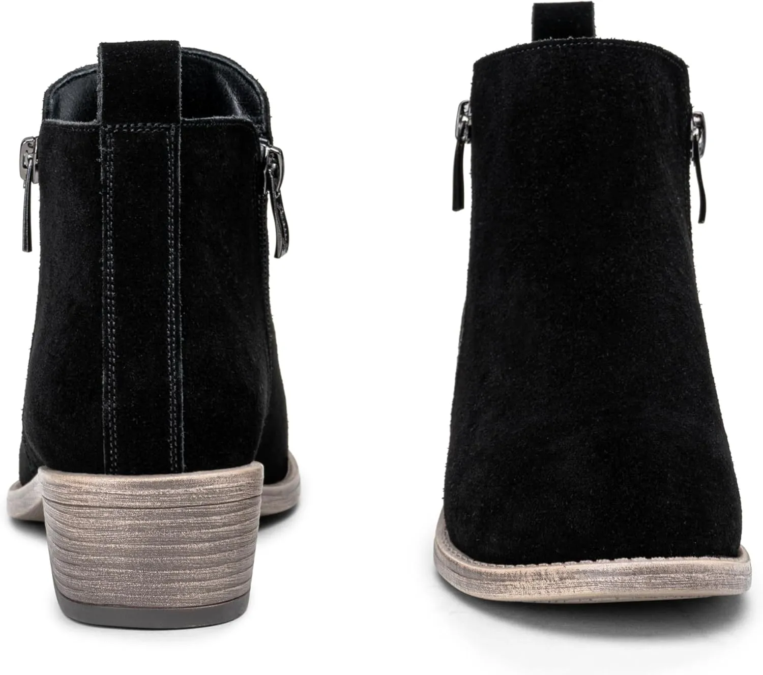 Jeossy Women's Ankle Boots, Classic Low Heeled Short Booties, Casual Comfortable Boots