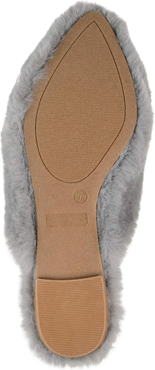 Journee Women's Faux Fur Sundown Slippers