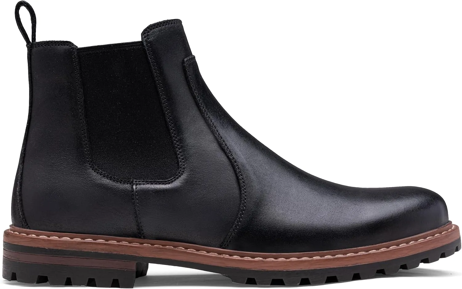 Jousen Chelsea Boots Men Lightweight Mens Boots Classic Slip On Boots Casual Boots for Men