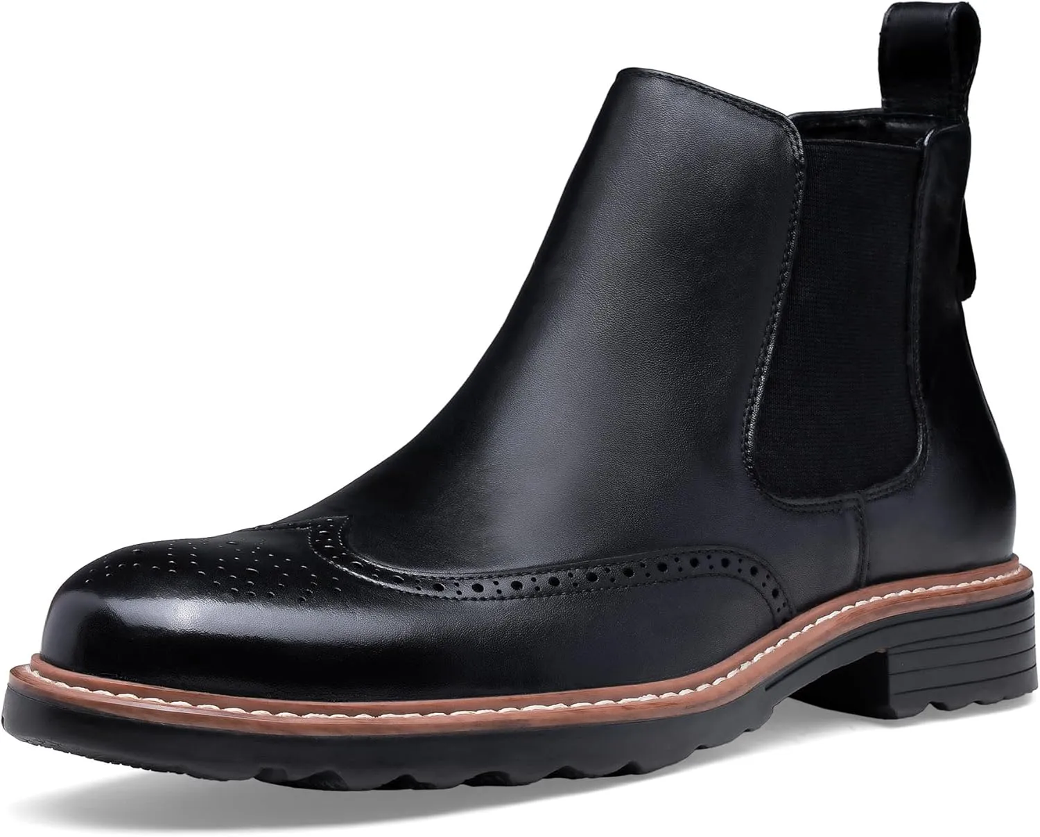 Jousen Men's Chelsea Boots Suede Casual