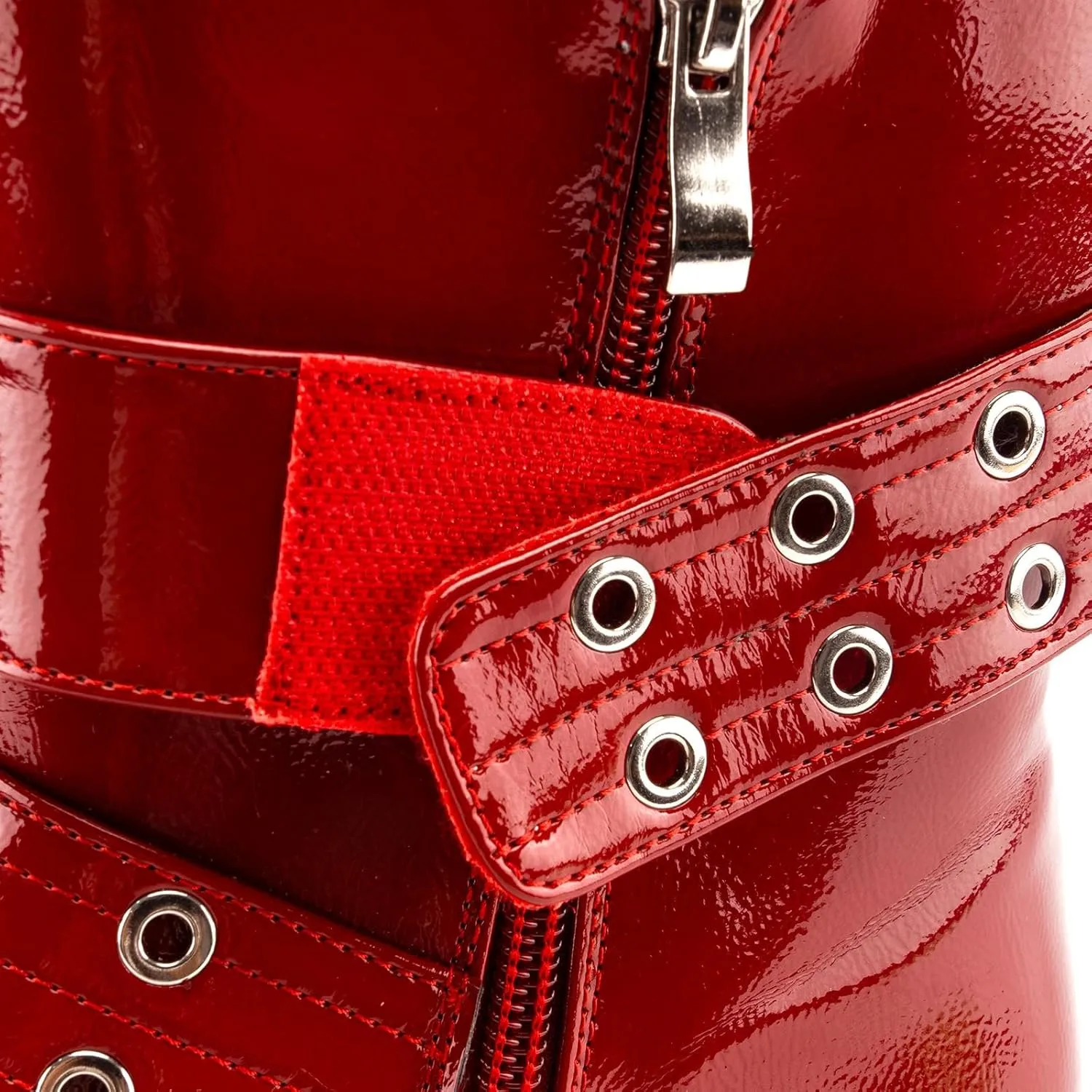 KaroNairy Ankle Boots for Women Wide Buckle Boots Pointed Toe Low Heel Boots Pull on Fashion Dress Short Boots