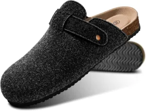 KEMISANT Women Clogs,Comfort Mules Slippers Nurse Work Shoes Sandals Unisex for Men Women with Cork-Footbed Cushion