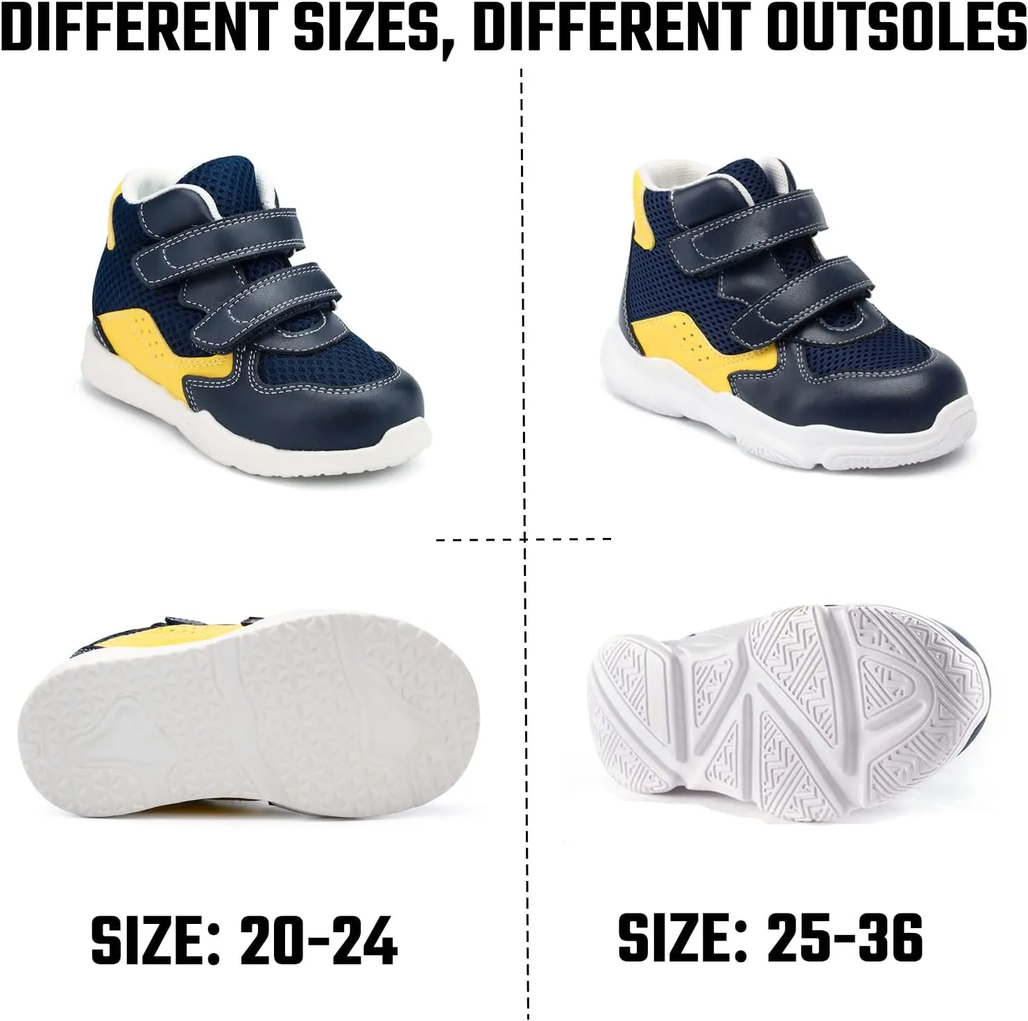 Kids Orthopedic Shoes,Lightweight Sneakers for Toddlers with Arch and Ankle Support,Correction of Children's Foot Problems,Non-Slip Soles