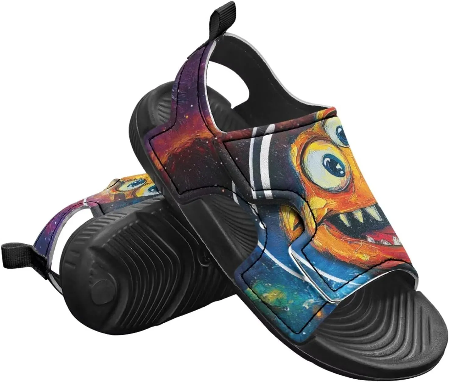 Kids Sandals Ocean Series Summer Kids Shoes Open Toe Sport Outdoor Athletic Sandals Quick Dry Water Shoes