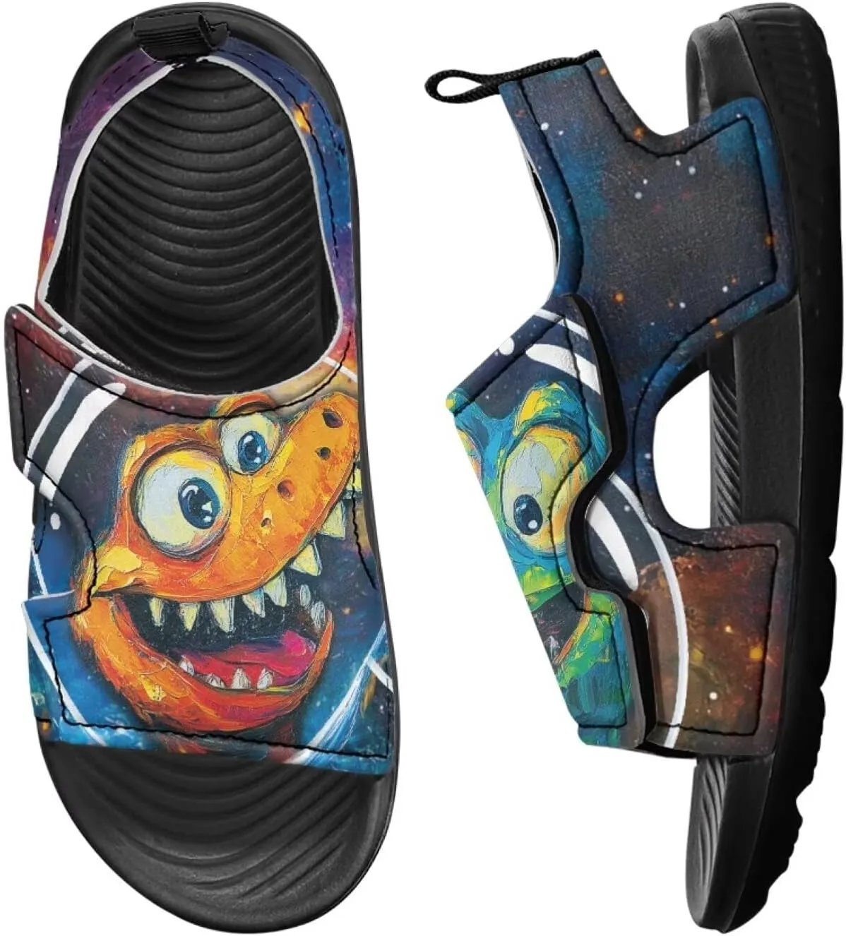 Kids Sandals Ocean Series Summer Kids Shoes Open Toe Sport Outdoor Athletic Sandals Quick Dry Water Shoes