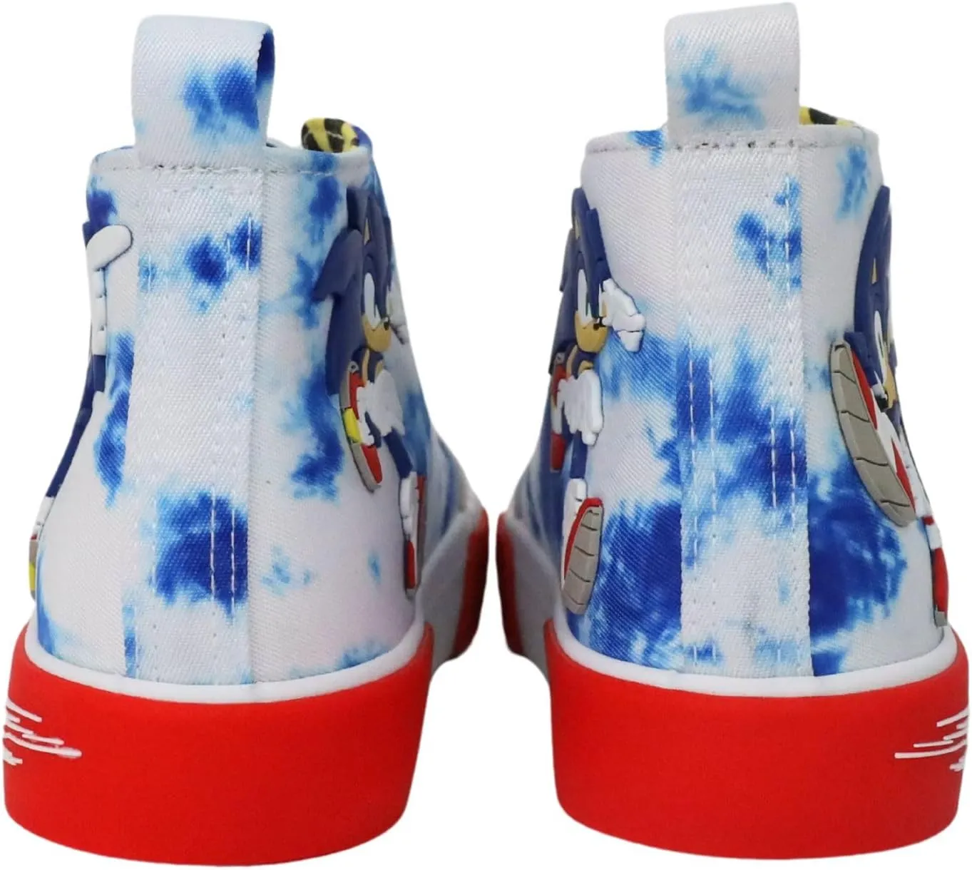 Kids Sonic The Hedgehog Hightop Sneakers Shoes in Sizes 11-3