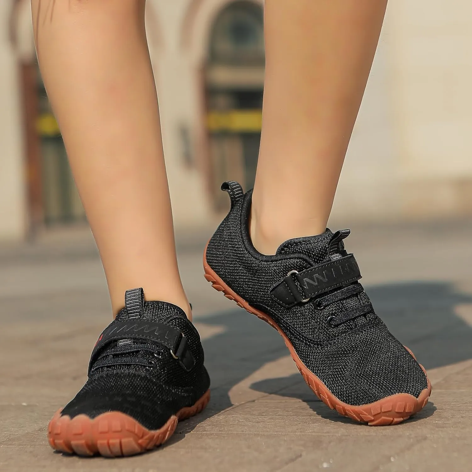 KUBUA Kids Barefoot Shoes Boys Girls Sneakers Naturally Splay Shoes Toddler Little Big Kid
