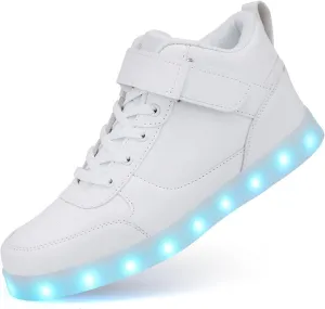 LED Shoes - Light Up Sneakers, USB Rechargeable, Dancing Shoes for Women & Men