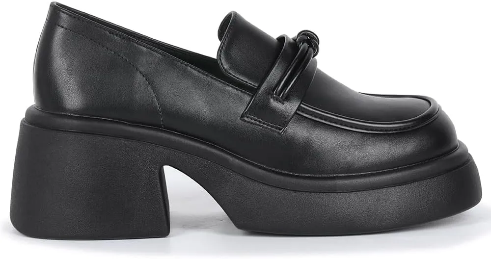 Loafers for Women Platform Chunky Women's Loafers & Slip-ons Penny Loafers for Women Comfort Business Casual Shoes