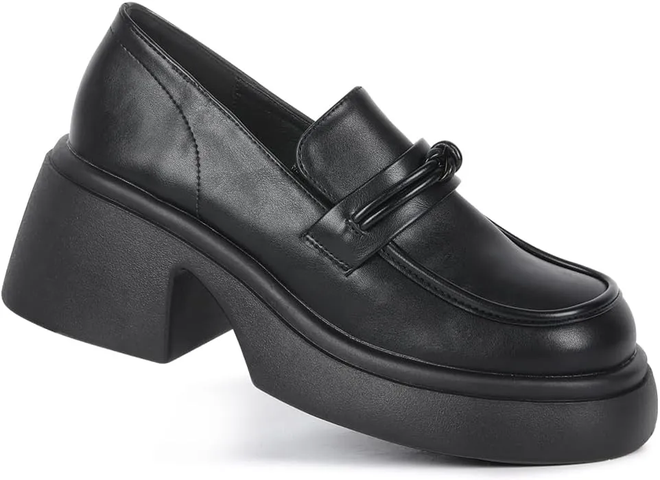 Loafers for Women Platform Chunky Women's Loafers & Slip-ons Penny Loafers for Women Comfort Business Casual Shoes