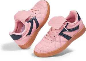 LUCKY STEP Unisex-Child Casual Sneakers Fashion Lightweight Walking Shoes Classic Retro Athletic Sneaker for Little Kids