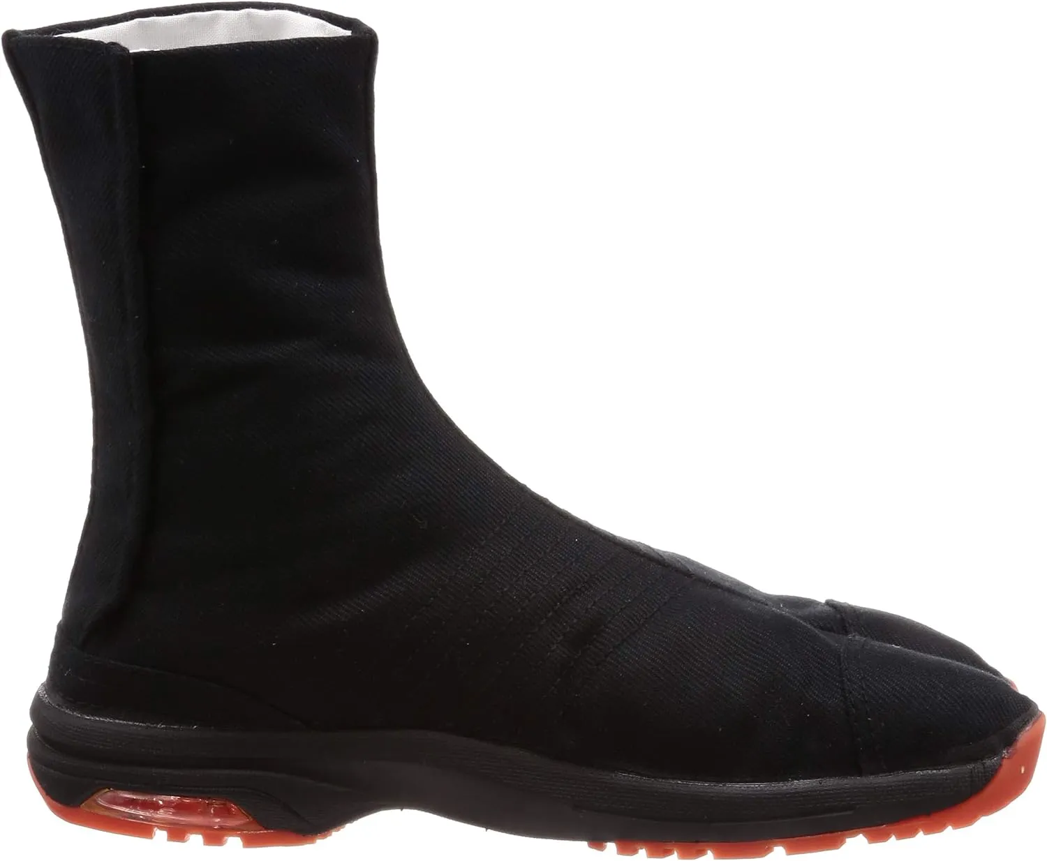 Marugo Japanese Cushioned Tabi Shoes Air Jog V 6 Clasps Toe Boots Short Version