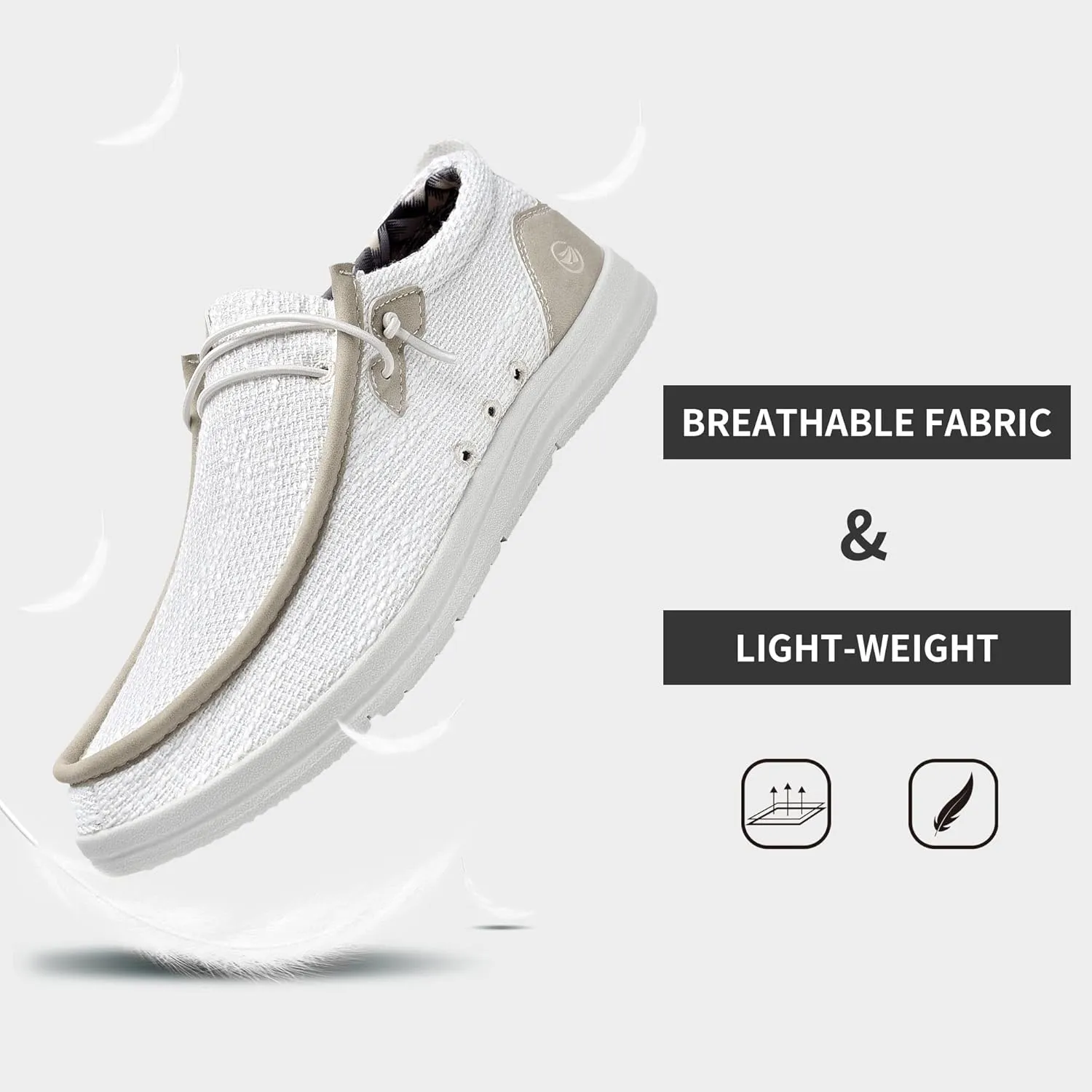MEHOTO Men's Slip On Loafers | Arch Support Insole | Men's Shoes | Comfortable Light-Weight Mens Casual Loafers