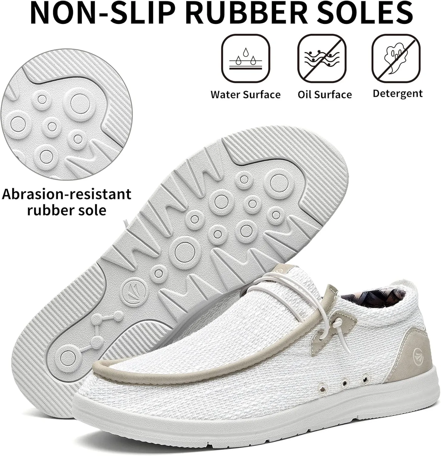MEHOTO Men's Slip On Loafers | Arch Support Insole | Men's Shoes | Comfortable Light-Weight Mens Casual Loafers