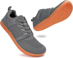 Men's Barefoot Shoes Wide Toe Walking Shoes Minimalist Cross-Trainer Shoes Zero Drop Sole Breathable Trail Running Sneakers