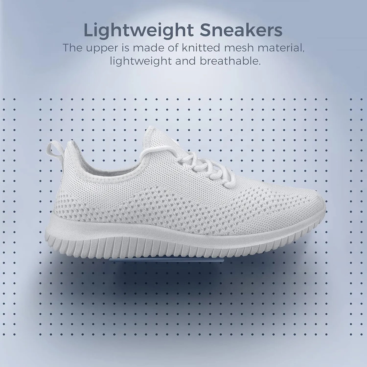 Mens Breathable Fashion Walking Shoes-Non Slip Sneakers Lightweight Comfortable Mesh Casual Sneakers Sports Gym Athletic Shoes