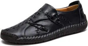 Mens Casual Loafers Driving Shoes Sneakers Walking Leather Slip on Penny Classic Moccasins Business Office