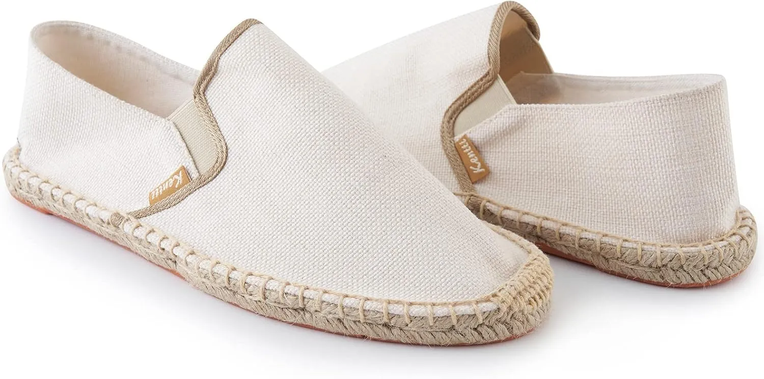 Men's Classic Comfort Covered Striped Espadrilles